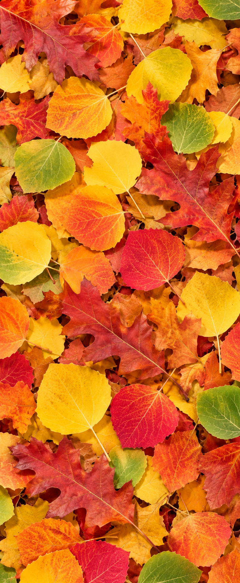 Colorado autumn leaves ready for seasonal cleanup